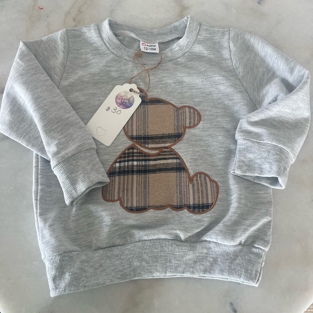 Nwt Pat Pat 12-18 months sweatshirt